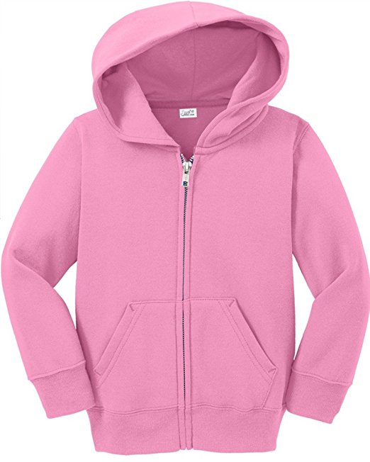 Toddler Full Zip Hoodies - Soft and Cozy Hooded Sweatshirts