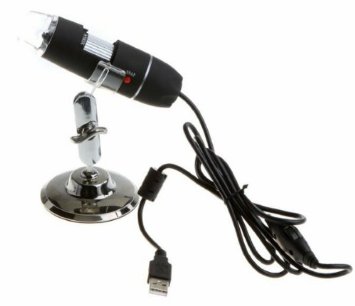 GBB 500X 8LED USB Digital Microscope Endoscope Magnifier Camera Black
