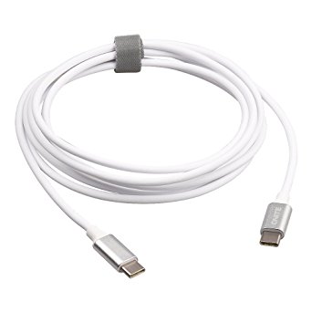 Onite 2M Certified Max to 4.6A 87W, USB Type C to C Charger Cable for New MacBook Pro, White