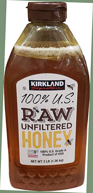 Kirkland Signature Kirkland Signature Raw Unfiltered USA Honey (48 OZ/ 3 LBS), 48 oz
