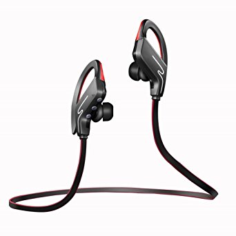 Bluetooth Headset 4.1 Stereo Sport headphones For Iphone Samsung Cell phone and any smartphone Well-made Than You Think Support Two Phone Connection Double color optional YETOR