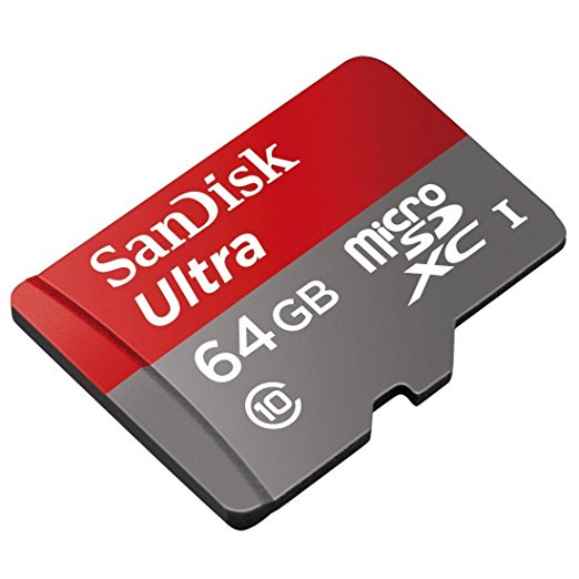 Professional Ultra 64GB MicroSDXC GoPro Hero 3  SanDisk card is custom formatted for high speed lossless recording! Includes Standard SD Adapter. (UHS-1 Class 10 Certified 80MB/sec)