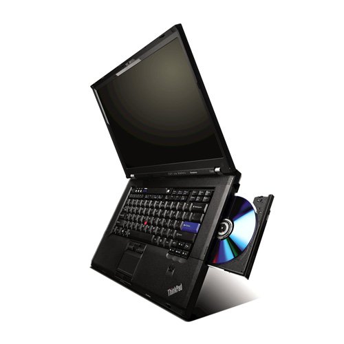 Lenovo Thinkpad T500 15.4-Inch Black Laptop - Up to 6.3 Hours of Battery Life (Windows XP Pro)