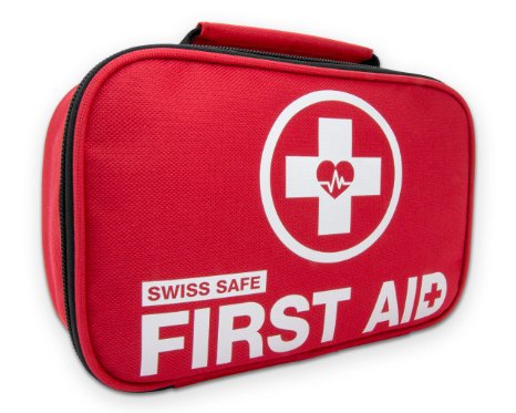 2-in-1 First Aid Kit (120 Piece)   Bonus 32-Piece Mini First Aid Kit: Compact, Lightweight for Emergencies at Home, Outdoors, Car, Camping, Workplace, Hiking & Survival.