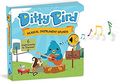 OUR BEST INTERACTIVE INSTRUMENTAL CHILDREN'S SONGS BOOK for BABIES. Educational Musical Instruments and Singing Toys for Baby, Toddler, 1 Year Old with Electronic Button. Baby Shower Gift Boy Girl