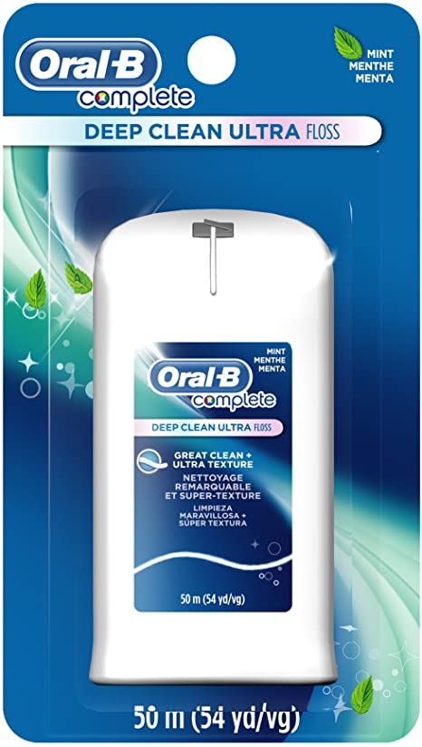 Oral-B 54 Yards Floss Deep Clean Ultra (6 Pieces) Mint