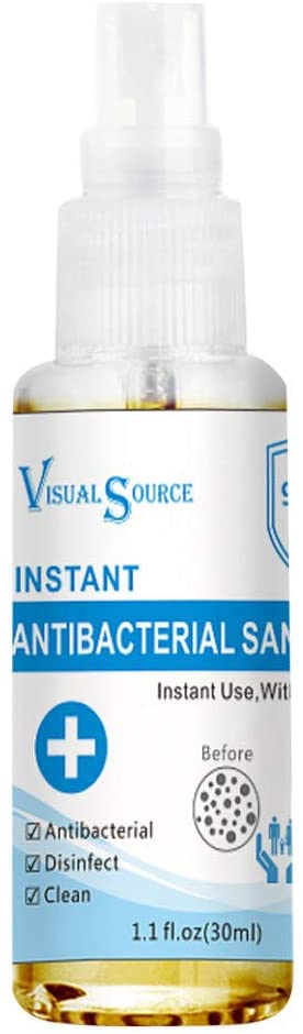 RAINED Antibacterial Sanitizer Hand Sanitizer No Rinse Multifuntional Portable Spray Germicidal Hand Soap Gel 30ML