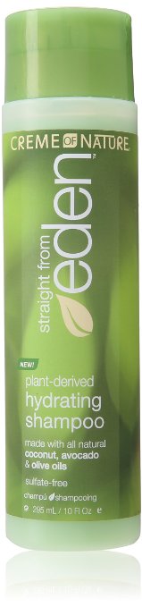 Creme of Nature Straight from Eden Plant Derived Hydrating Shampoo 10 Ounce