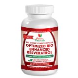 Activa Naturals Resveratrol Antioxidant Health Supplement - 90 Capsules