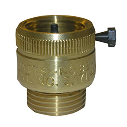 LASCO 05-1763 Hose Bibb Vacuum Breaker with 3/4-Inch Female Hose Thread and Male Hose Thread Connection, Brass