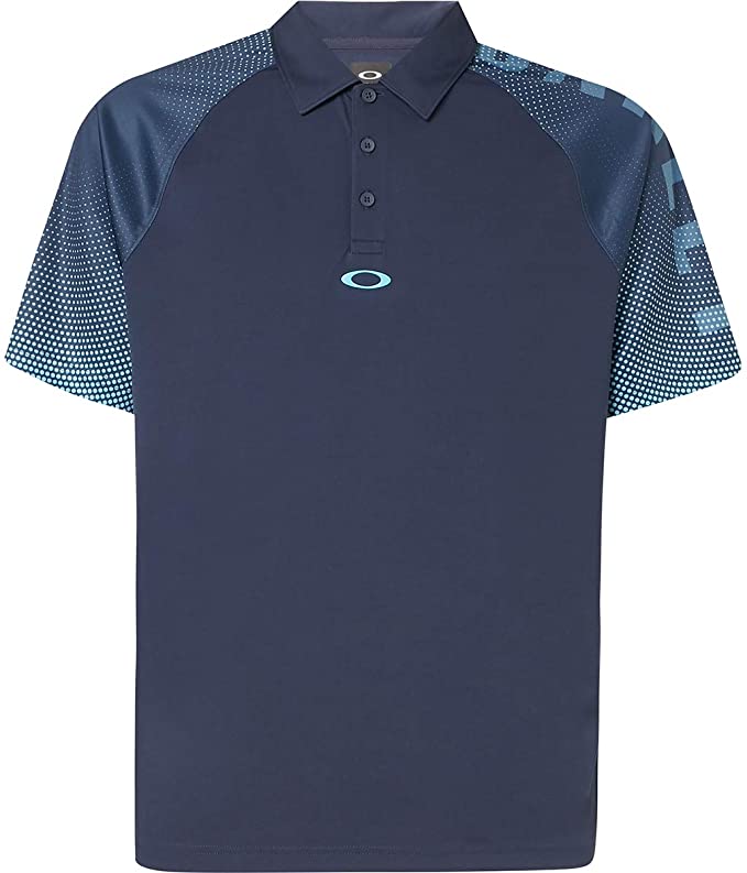 Oakley Men's Graphic Logo Sleeves Polo