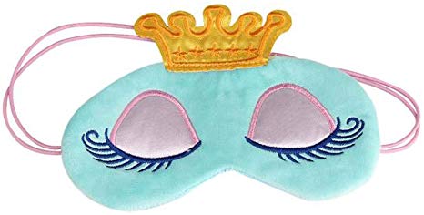 Bravetoshop Useful Crown Ice Eye Mask Shade Cover Rest Eyepatch Blindfold Shield for Sleep