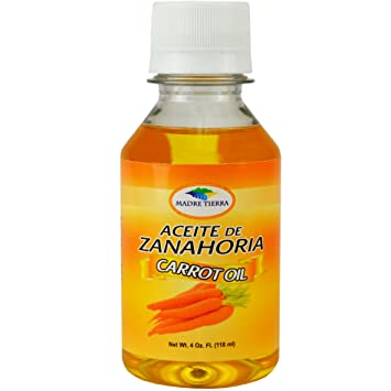 Madre Tierra Aceite de Zanahoria  / Carrot  Oil 4 Oz