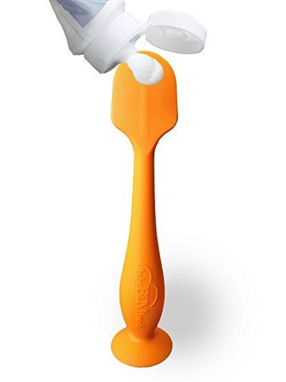 BabyBum Diaper Cream Brush (Orange)
