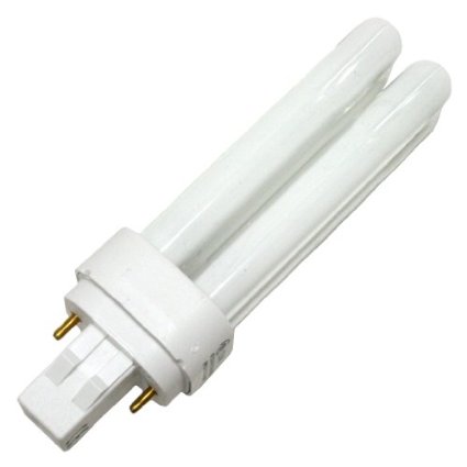 GE 97589 - F13DBX23841ECO - 13 Watt Quad Tube Compact Fluorescent Light Bulb 2 Pin 4100K