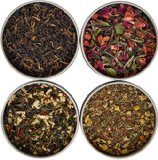 Heavenly Tea Leaves Tea Sampler Gift Set - 4 Bestselling Cans - Approximately 20 Servings of Tea Per Can