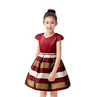 Girls Dresses for Party Special Occasion Pageant Kids Girls Dress for Summer Causal Holiday