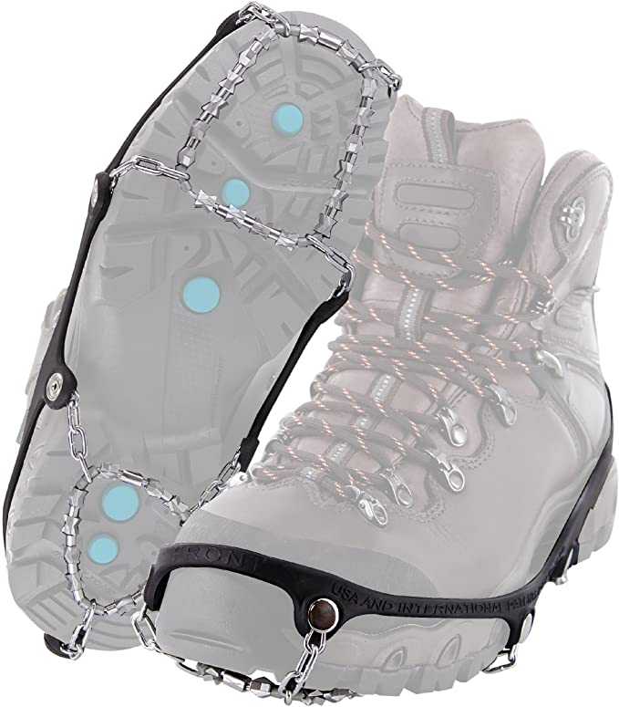 Yaktrax Diamond Grip All-Surface Traction Cleats for Walking on Ice and Snow (1 Pair)