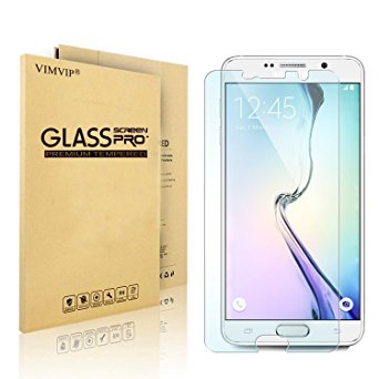 Samsung Note 5 Screen Protector,VIMVIP Samsung Galaxy Note 5 Glass Screen Protector with Ultra Thin (0.2mm Thickness)-Note 5 Screens Have Curved Edges,Do Not Cover 100% (Note 5)