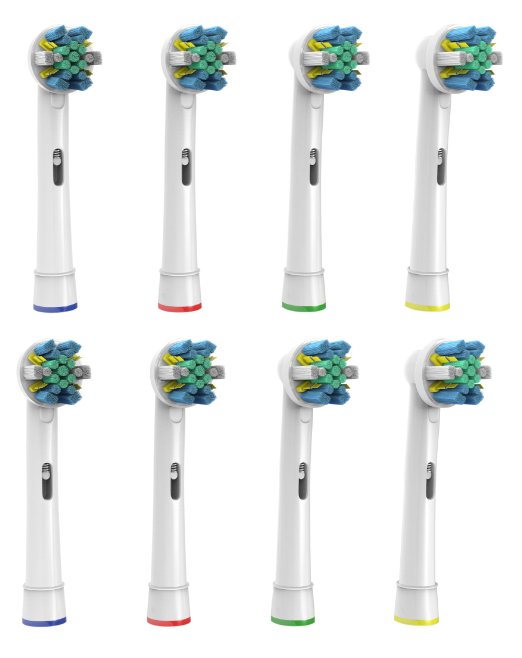 Premium Oral-B Floss Action Generic Replacement Toothbrush Heads - 4 8 12 or 20 Pack 8
