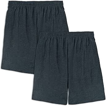 Fruit of the Loom Men's Eversoft Cotton Shorts with Pockets