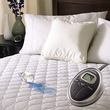 Sunbeam Heated Mattress Pad | Water-Resistant, 10 Heat Settings, Twin