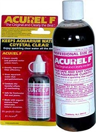 Acurel F25 Millimeter Water Clarifier, Aquarium, Treats 265 Gallons