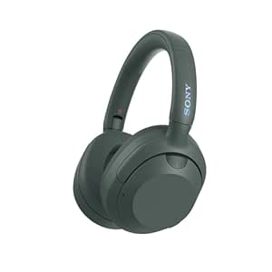 Sony New Launch ULT WEAR Wireless Bluetooth Headphones(WH-ULT900N)with Massive Bass,Active Noise Cancelling,Battery 50Hrs(w/o NC) & 30Hrs(NC),10Min Charge=5Hrs Playback, 360 RA, Fast Pair-Forest Gray