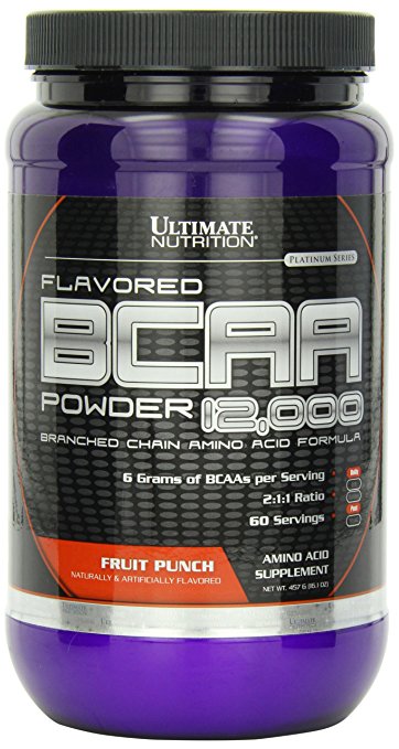 Ultimate Nutrition 100% Crystalline BCAA 12000 - 457g (Fruit Punch)