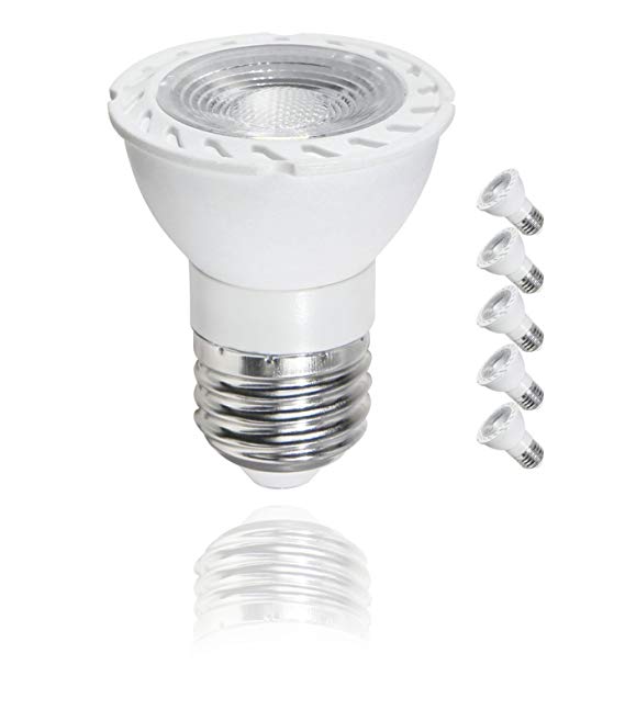 ANC PAR16 LED Bulb Dimmable Spotlight Bulb 6W Energy Star LED Bulbs(50W Halogen Bulbs Equivalent),420 Lumens 3000K Warm White 30° Beam Angle Spot Bulbs 5 Pack