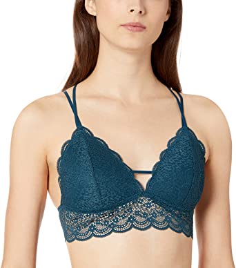 Amazon Brand - Mae Women's Multi Strappy Back Lace Bralette