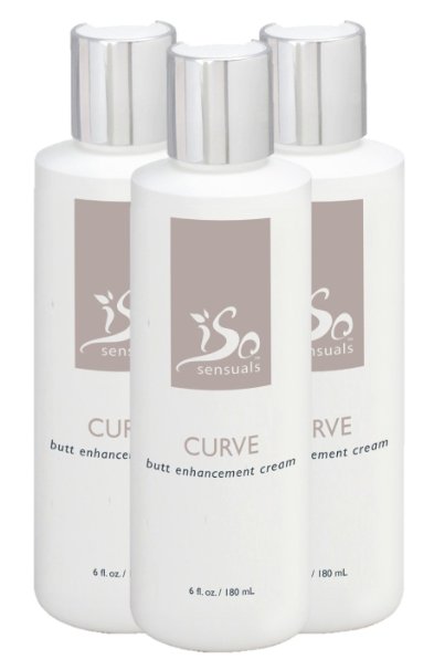 IsoSensuals CURVE | Butt Enhancement Cream - 3 Bottles