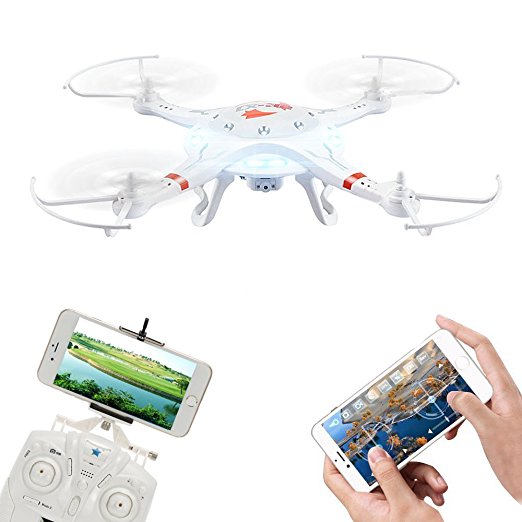 GoolRC Wifi FPV Drone with 1.0MP HD Camera Live Video,Altitude Hold & One Key Return Phone Control Cheerson CX-32W RC Quadcopter