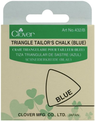 Clover Triangle Tailors Chalk, Blue