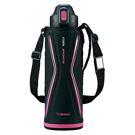 Zojirushi stainless cool bottle "TUFF" (1.55L) Pink Black SD-EB15-BP