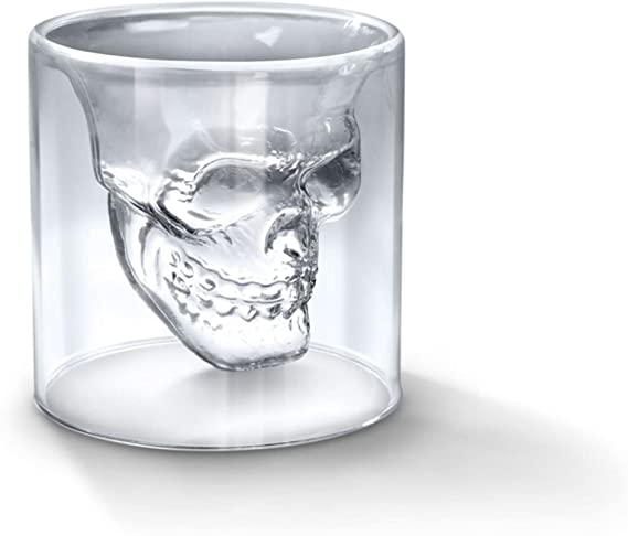 Genuine Fred DOOMED Crystal Skull Shotglass