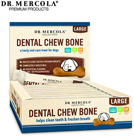 Dr. Mercola Dental Chew Bones for Dogs