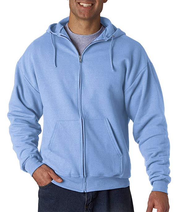 Jerzees Men's Adult Full-Zip Hooded Sweatshirt