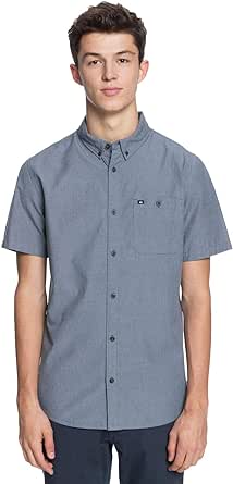 Quiksilver Men's Winfall Short Sleeve Button Down Shirt