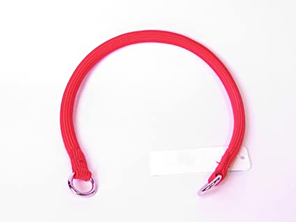 Coastal Pet Products Round Nylon Red Choke Collar for Dogs, 3/8 By 16-inch
