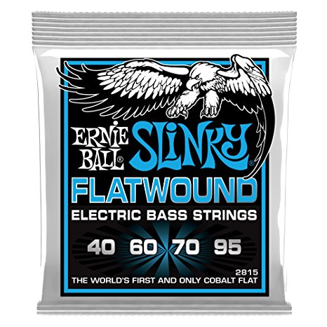 Ernie Ball Extra Slinky Flatwound Bass String, .040 - .095