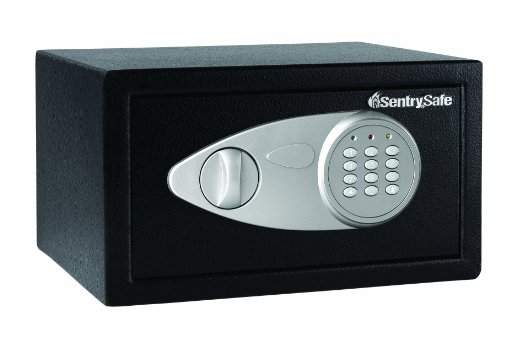 SentrySafe X041E 0.4 Cubic Foot Security Safe, Black