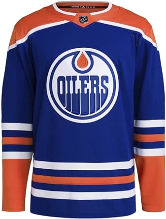 adidas Edmonton Oilers Primegreen Mens Authentic Home Jersey