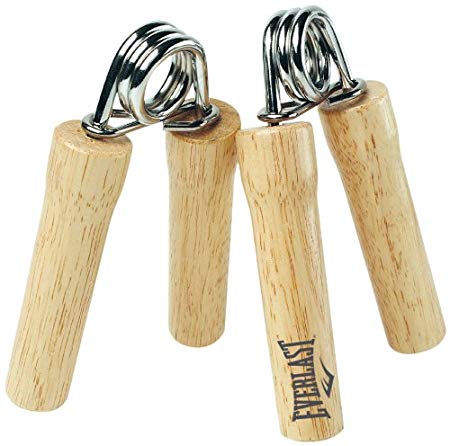 Everlast Extra Strength Hand Grips - Wood