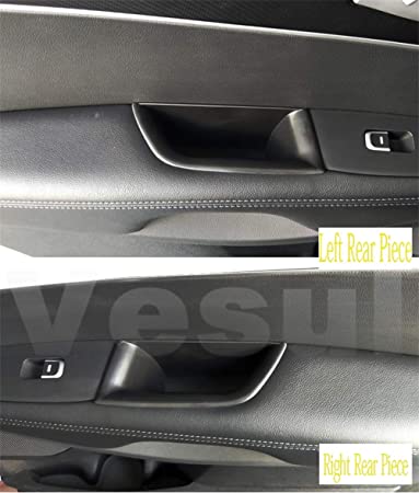 Vesul 4PCs Front Rear Door Side Storage Box Armrest Handle Pocket Phone Container Compatible with Kia Sorento 2016 2017 2018 2019 2020