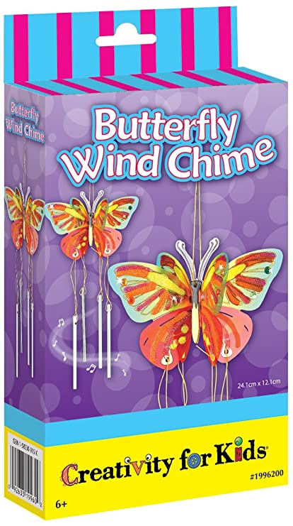 Creativity for Kids Butterfly Wind Chime Mini Craft Kit