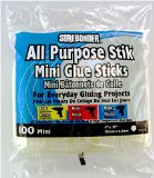 Surebonder DT-100 Made in the USA All Purpose Stik-Mini Glue Sticks-All Temperature-516D 4L Hot Melt Glue Sticks-100 Sticks per bag