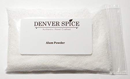 Alum Powder - 4 Ounces - Course Ground Alum Crystals
