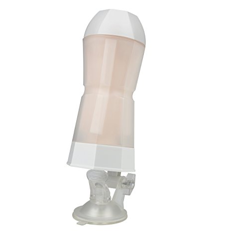 Shmily Male Masturbators Vagina Pocket Man Masturbation Cup for male Realistic Textured Discreetly Packed, White