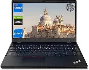 Lenovo ThinkPad P15v Gen 3 Business Laptop, 15.6" FHD Display, Intel Core i7-12700H, NVIDIA Quadro T1200, 64GB DDR5 RAM, 4TB SSD, HDMI, Webcam, FP Reader, SD Card Reader, Wi-Fi 6, W11 Pro, Black